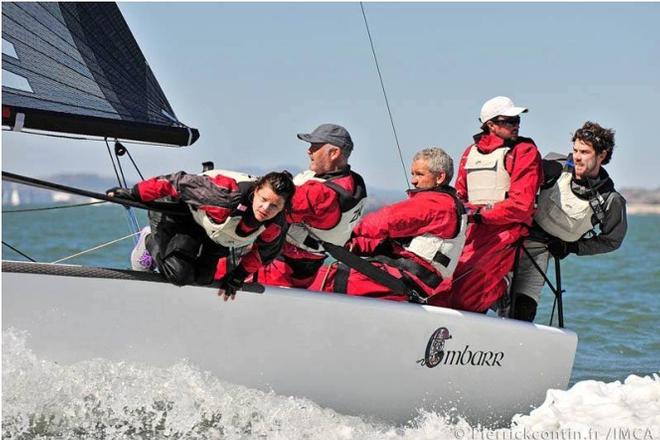 Team Embarr at the 2013 Melges 24 Worlds in San Francisco © Pierrick Contin / IM24CA